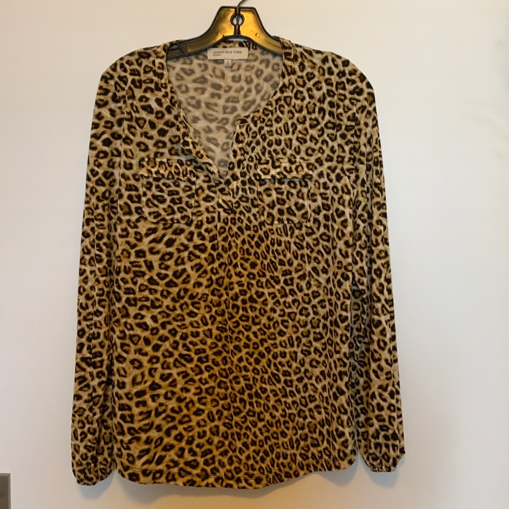 🐯LEOPARD TUNIC BLOUSE